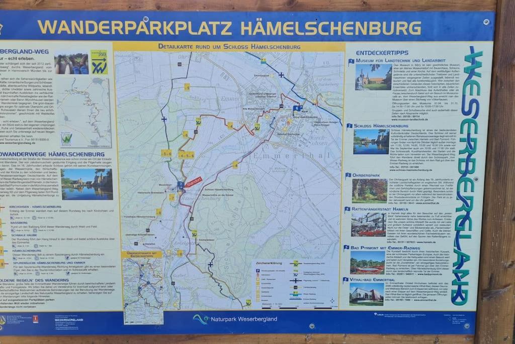 Schoene Ferienwohnung T&N Im Weserbergland Emmerthal Luaran gambar